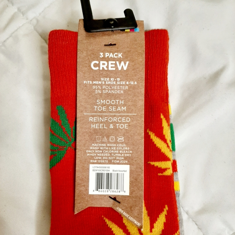 Basic Equipment 3pk Socks - Picture 7 of 7